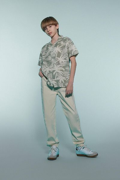 DeFacto Boy's Jogger Standard Leg Gabardine Pants D7795A825Sp
