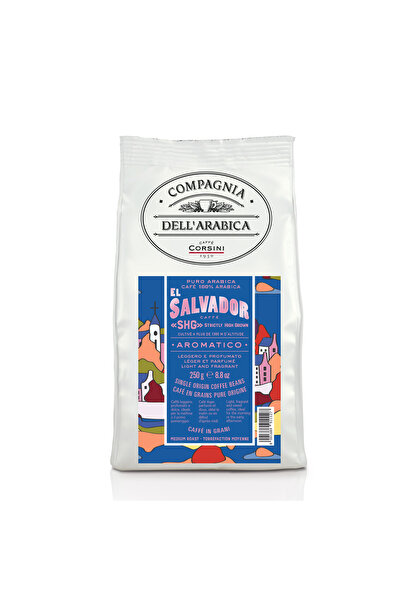 Caffe Corsini 1950 El Salvador %100 Arabica Çekirdek Kahve 250gr