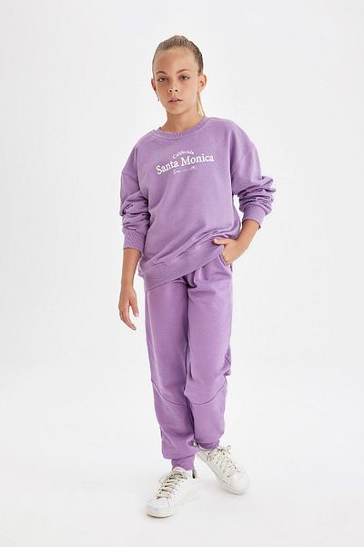 DeFacto Κορίτσια - Jogger Sweatpants με ελαστική μέση και τσέπες C7882a824au