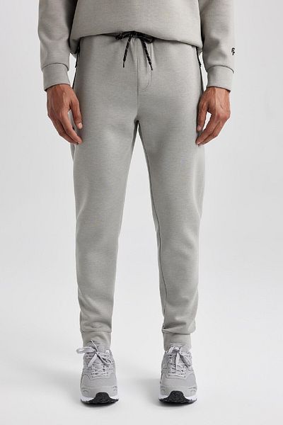 DeFacto Slim Fit Jogger αθλητική φόρμα - Fit Athlete Slim Fit Skuba Diver Fabric Standard Leg