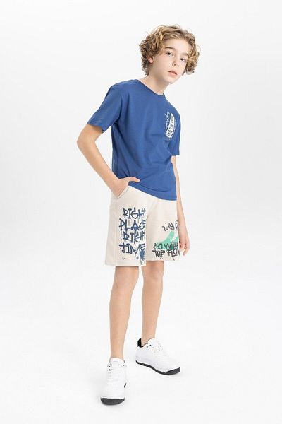 DeFacto Boy's Printed Shorts C1854a824sm
