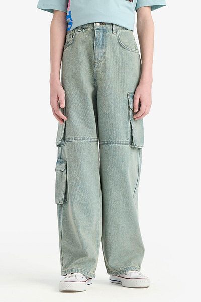 DeFacto Dark Green Boy's Jean Trousers D7088A8/Nm41