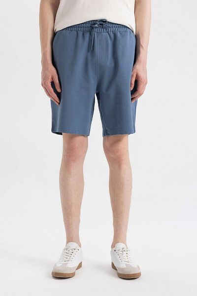 DeFacto Slim Fit Slim Fit Basic ίσιο σορτς βερμούδα με τσέπες W1105az24sm