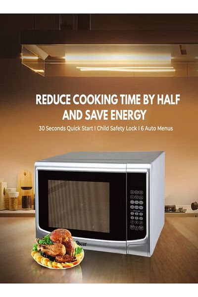 Oscar 42l Microwave Oven With Grill, Digital Touch Control, 11 Power Levels & 7 Auto Menus - Omw42ldts