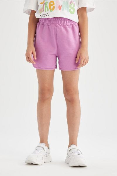 DeFacto Girl's Shorts - Printed, D2010A824SM