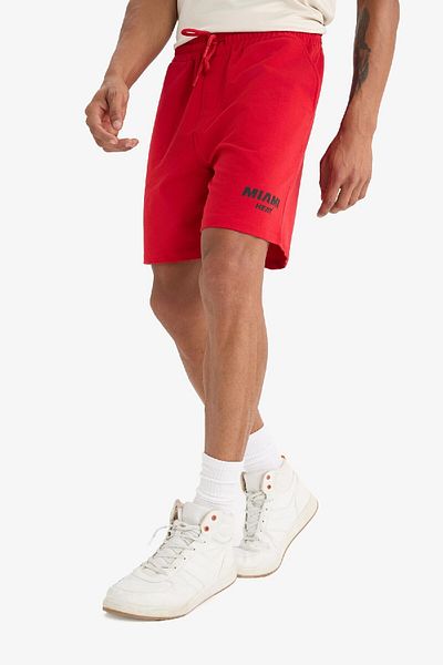 DeFacto Nba Miami Heat Fit Short Leg Shorts E2344Ax25Sp