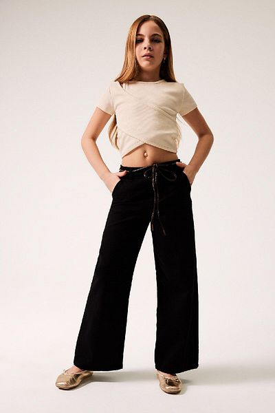 DeFacto Girls Wide Leg Wide Leg Cotton Pants D9133A825Sp