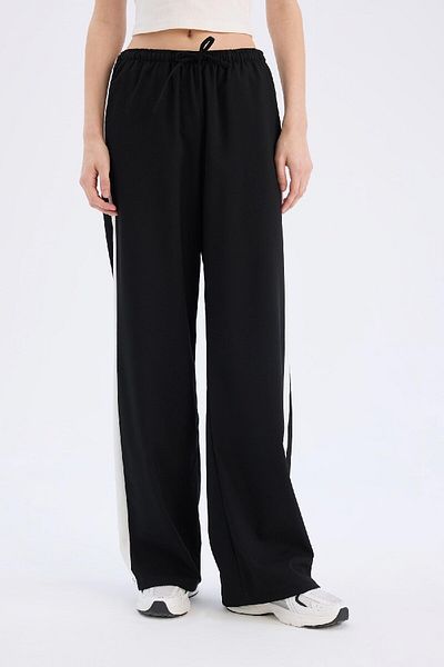 DeFacto Cool Wide Leg Pocket Regular Waist Wide Leg Palazzo Trousers E7747Ax25Sp
