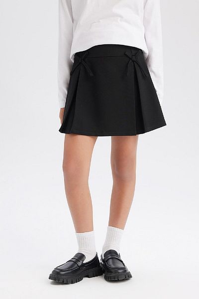 DeFacto Girl's Pleated Black Skirt D9303A825Sp