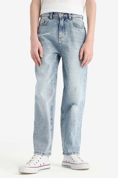DeFacto Pantaloni de jeans cu picioare drepte pentru băiat D7209A825SP