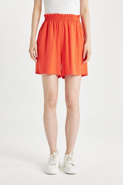 DeFacto Paperbag-Shorts Belmando mit hoher Taille und weitem Bein T0883AZ24HS