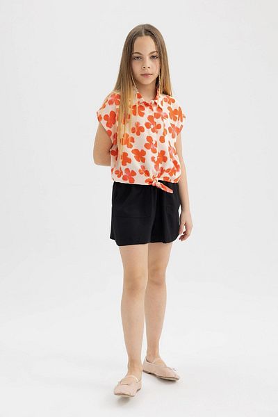 DeFacto Girl's Viscose Shorts B5050A824Hs