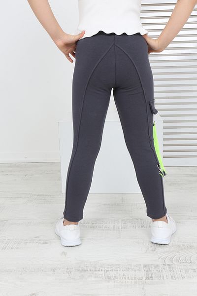 Toontoy Girl's Single Side Pocket Tights