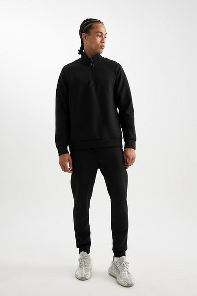 DeFacto Slim Fit Athlete Jogger αθλητική φόρμα - Slim Fit Skuba Diving Fabric Standard Leg