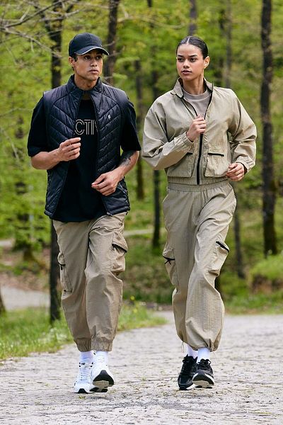 DeFacto Fit Oversize Wide Fit Cargo Pocket Sportsman υφαντό παντελόνι (C1528ax24sm)