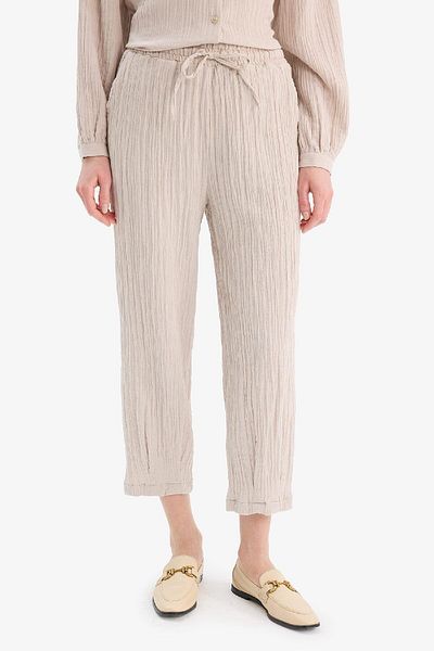 DeFacto Basic Plain Pocket Muslin Harem Pants E5359Ax25Sp