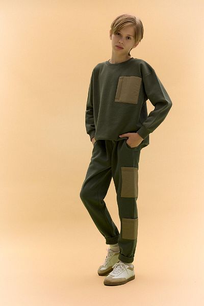 DeFacto Boy's Thick Elastic Waist Jogger Sweatpants D5818a824wn