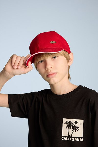 DeFacto Baumwoll-Baseball-Basketballkappe für Jungen N5481A625SM