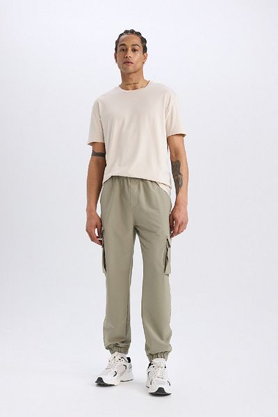 DeFacto Slim Fit Sports Jogger Φούτερ Cargo Προτείνεται No D3884ax24w