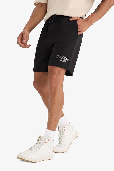 DeFacto DeFactoFit - NBA Miami Heat σορτς με κοντό πόδι B9915AX25SP