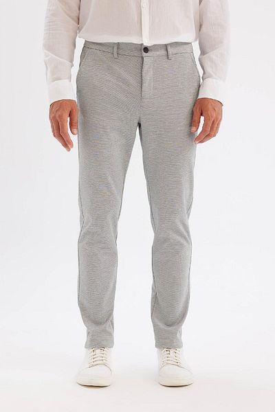 DeFacto Jogger Straight Leg All-Way Stretching Summer Fabric Trousers T6317Az24Sp