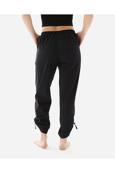 Ayma Active Black Drawstring Trousers