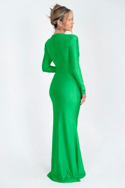 MAYHOŞ BUTİK Women's Stone Brooch Dress