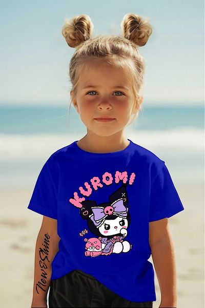 New Shine În căruciorul 6 și mai sus, 1 tricou este cadou pentru achiziții - Tricou pentru copii oversize imprimat Kuromi