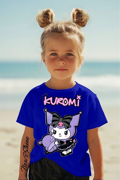 New Shine În căruciorul 6 și mai sus, 1 tricou este cadou pentru achiziții - Tricou pentru copii oversize imprimat Kuromi