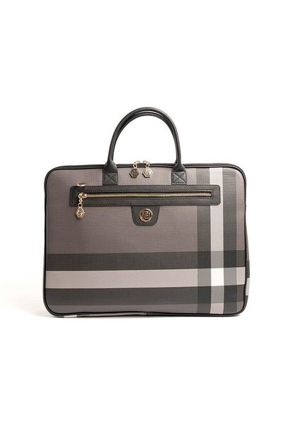Silver Polo Black Sp1175 Women's Laptop & Briefcase