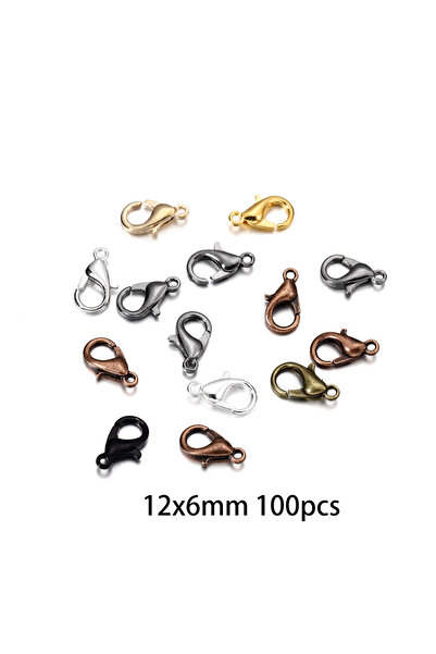 Choice مشبك مختلط 8 ألوان 200 قطعة حلقات + 100 قطعة مجموعة مشابك مشبك جراد ال...