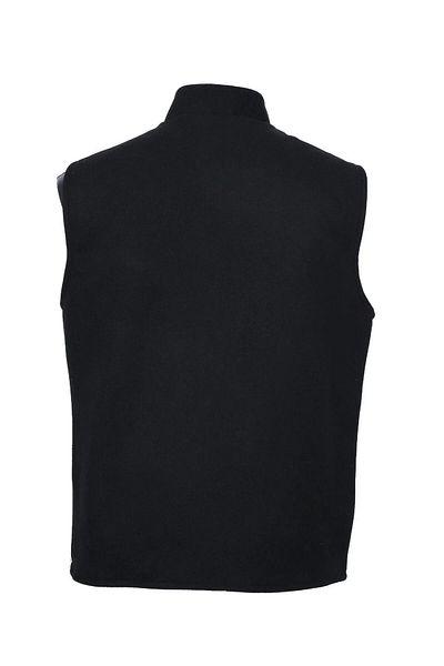 BYBEYEMS GİYİM Black Zippered Cashmere Men's Vest