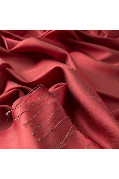 ipekevi Mountain Strawberry Plain Silk Shawl