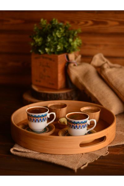Bambum Carne Round Tray 30 cm