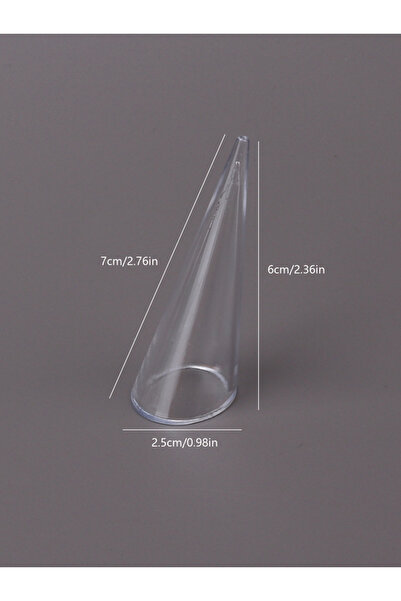 Choice أكريليك بالجملة - حامل عرض حلقي بلاستيكي شفاف، تخزين المجوهرات - Riang...