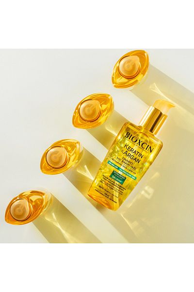 Bioxcin Keratin Argan Repair Hair Care Oil 2X150Ml