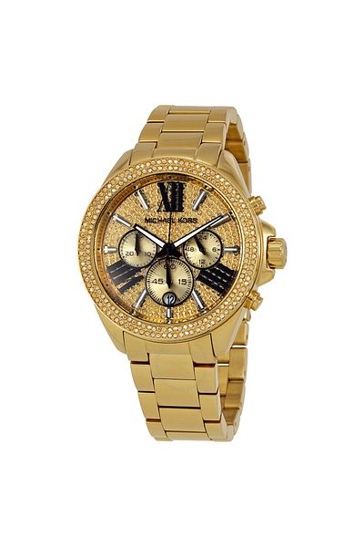 Michael Kors Wren Chronograph Crystal Pave Dial Ladies Watch Item No. MK6095