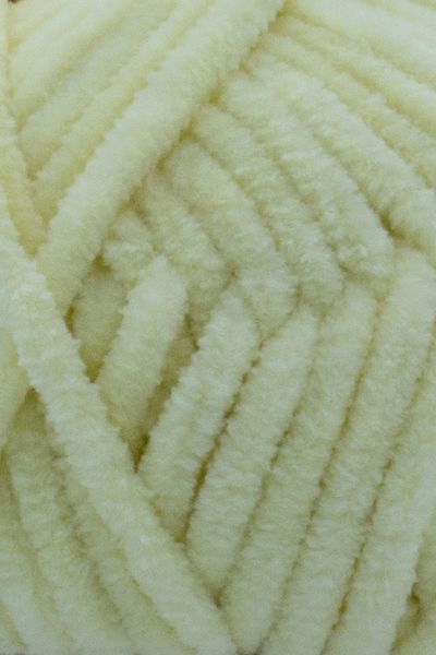 Self Velvet Yarn - Κίτρινο Σενίλ Πλεκτό Σχοινί