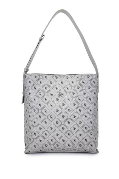 Tamer Tanca Kadın Vegan Gri Omuz Çanta