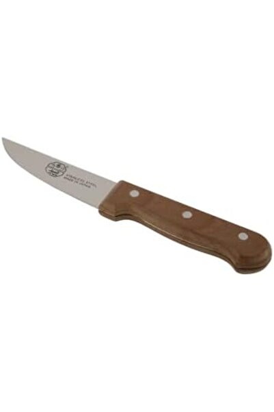 ALSAIF Multi-purpose Kitchen Knife With Wooden Handle By Al Saif, Color: Multi, Size: 5 Inches