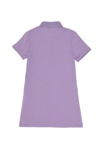 U.S. Polo Assn. Girl's Lilac Polo Collar Knitted Dress 50303008-Vr034