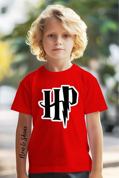 New Shine Harry Potter Printed Oversized Children's T-Shirt