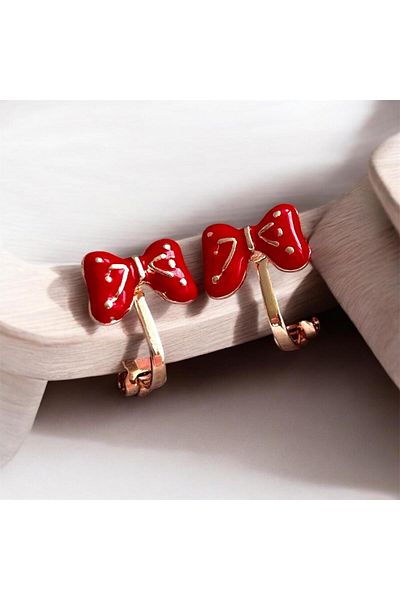 alpikom Clip-On Earrings for Kids Without Ear Holes Plug-In Earrings Practical Earrings
