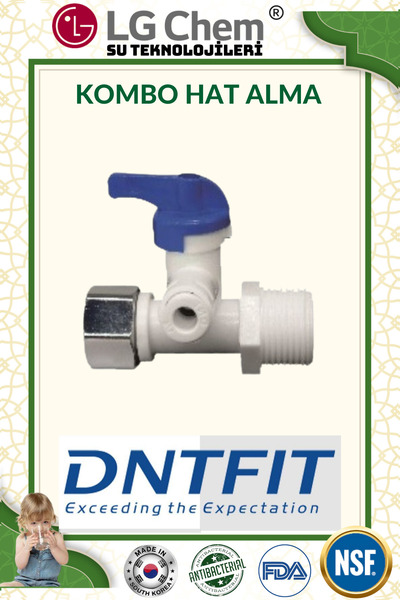 ligth gastro LİGTH GASTRO LG Chem DNT FITTINGS KOMBO HAT ALMA SETİ PARÇA. SU ...