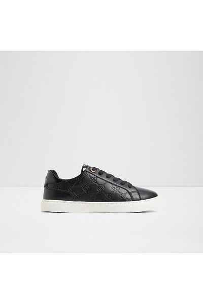 Aldo BLACK LOW TOP SNEAKER for WOMENS