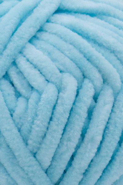Self Ață de catifea Baby Blue Chenille Knitting Yarn