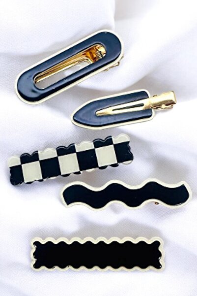 PETEK AKSESUAR Σετ αγκράφες κοκάλι 5 τεμαχίων