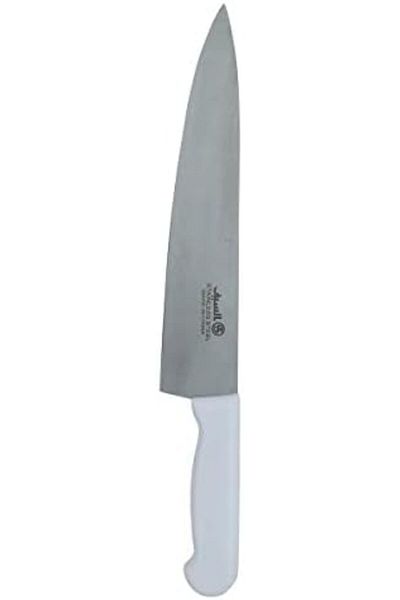 ALSAIF Chef Knife 2.2mm With Polypropylene Handle By Al Saif, White, 20cm