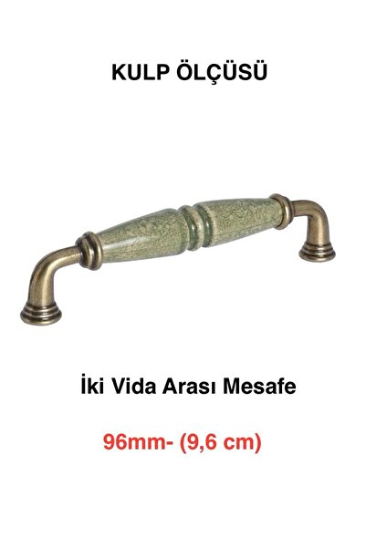 Porcellana Perla 9,6 Cm- Porselen Dolap Çekmece Mutfak Banyo Çocuk Mobilya Kulpu Kulp Kulb Kulbu Inci96mm-stk3362