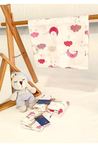 tiny plans Cloud Pattern Elastic Single Sheet Pillowcase Set